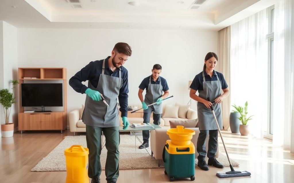 Exemplo de website para empresa de limpezas em Portugal