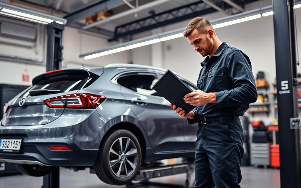 Exemplo de website para oficina automóvel em Portugal
